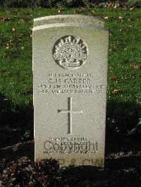 Cite Bonjean Military Cemetery Armentieres - Carter, Cecil Howard