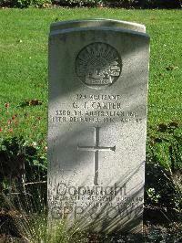 Cite Bonjean Military Cemetery Armentieres - Carter, George James