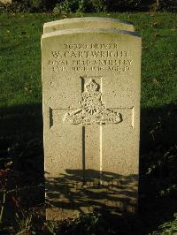 Cite Bonjean Military Cemetery Armentieres - Cartwright, W