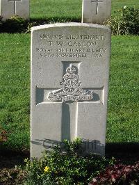 Cite Bonjean Military Cemetery Armentieres - Caslon, Thomas White