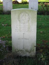 Cite Bonjean Military Cemetery Armentieres - Chambers, W