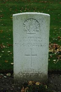 Cite Bonjean Military Cemetery Armentieres - Chandler, Joseph