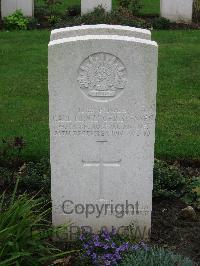 Cite Bonjean Military Cemetery Armentieres - Christensen, Carl Henry