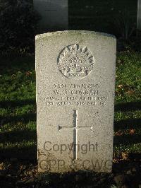 Cite Bonjean Military Cemetery Armentieres - Cobban, William George