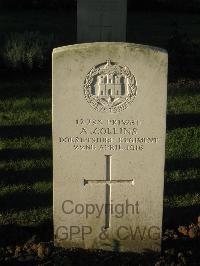 Cite Bonjean Military Cemetery Armentieres - Collins, A