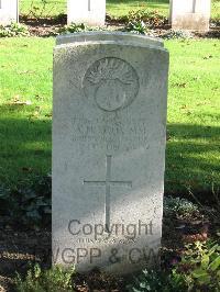 Cite Bonjean Military Cemetery Armentieres - Cook, Arthur Harry