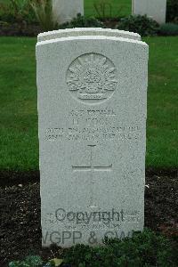 Cite Bonjean Military Cemetery Armentieres - Cook, Hector