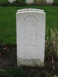 Cite Bonjean Military Cemetery Armentieres - Cooper, Richard John Price