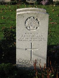 Cite Bonjean Military Cemetery Armentieres - Costello, John Leonard Raymond