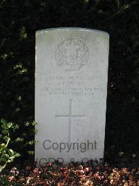 Cite Bonjean Military Cemetery Armentieres - Cowan, A