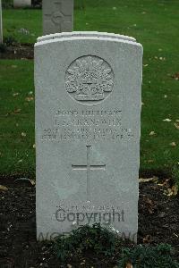 Cite Bonjean Military Cemetery Armentieres - Cranswick, John Stewart