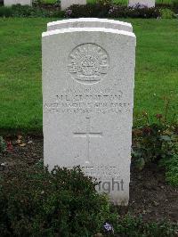 Cite Bonjean Military Cemetery Armentieres - Crompton, Major Lionel