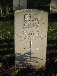 Cite Bonjean Military Cemetery Armentieres - Cullen, W