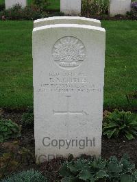 Cite Bonjean Military Cemetery Armentieres - Cupples, Bertie Alexander