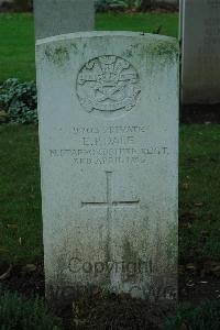 Cite Bonjean Military Cemetery Armentieres - Dale, E P