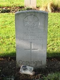 Cite Bonjean Military Cemetery Armentieres - Devanny, J