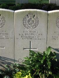 Cite Bonjean Military Cemetery Armentieres - Dillingham, Edwin Elliott