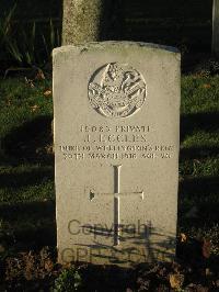 Cite Bonjean Military Cemetery Armentieres - Eccles, John