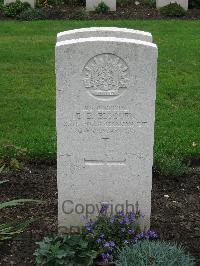 Cite Bonjean Military Cemetery Armentieres - Elbourn, Ernest Edward