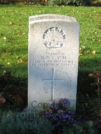 Cite Bonjean Military Cemetery Armentieres - Flynn, Michael Walter