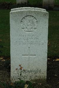 Cite Bonjean Military Cemetery Armentieres - Gannon, Joseph