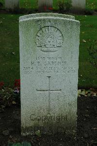 Cite Bonjean Military Cemetery Armentieres - Gardner, Herbert Benjamin