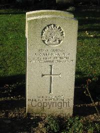 Cite Bonjean Military Cemetery Armentieres - Gardner, James