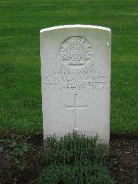 Cite Bonjean Military Cemetery Armentieres - Glassborow, Charles Sidney