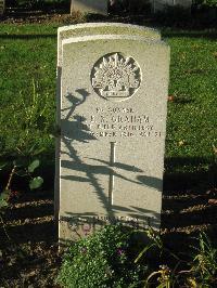 Cite Bonjean Military Cemetery Armentieres - Graham, Donald Edwin Robinson