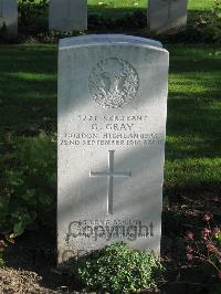 Cite Bonjean Military Cemetery Armentieres - Gray, George