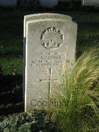 Cite Bonjean Military Cemetery Armentieres - Greber, Albert