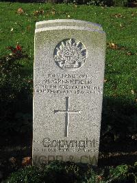 Cite Bonjean Military Cemetery Armentieres - Greenfield, Harold