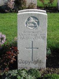 Cite Bonjean Military Cemetery Armentieres - Greenhow, Andrew