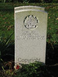 Cite Bonjean Military Cemetery Armentieres - Grundy, Joseph William