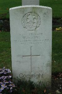 Cite Bonjean Military Cemetery Armentieres - Haigh, W