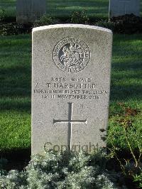 Cite Bonjean Military Cemetery Armentieres - Harbottle, T