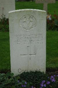 Cite Bonjean Military Cemetery Armentieres - Hawkins, Harold George