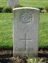 Cite Bonjean Military Cemetery Armentieres - Hemmings, W