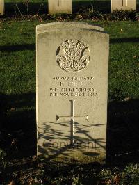 Cite Bonjean Military Cemetery Armentieres - Hill, E