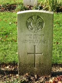 Cite Bonjean Military Cemetery Armentieres - Hill, W