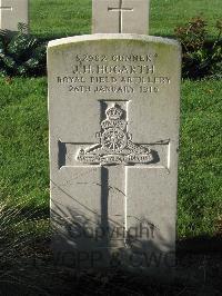 Cite Bonjean Military Cemetery Armentieres - Hogarth, J H