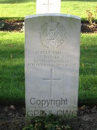 Cite Bonjean Military Cemetery Armentieres - Hopley, J