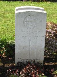 Cite Bonjean Military Cemetery Armentieres - Howey, D