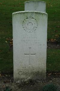 Cite Bonjean Military Cemetery Armentieres - Humes, Ward