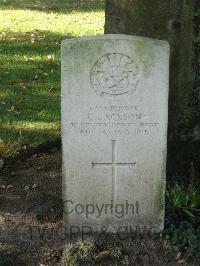 Cite Bonjean Military Cemetery Armentieres - Jackson, Cecil