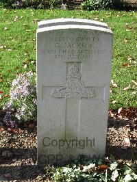 Cite Bonjean Military Cemetery Armentieres - Jackson, C