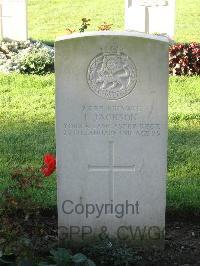 Cite Bonjean Military Cemetery Armentieres - Jackson, Ignatius