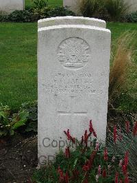 Cite Bonjean Military Cemetery Armentieres - Jarvey, Frank Charles