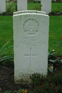 Cite Bonjean Military Cemetery Armentieres - Jude, George Charles