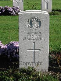 Cite Bonjean Military Cemetery Armentieres - Keillor, J